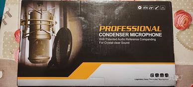 Kit Podcast Microfono e Mixer con Effetti 