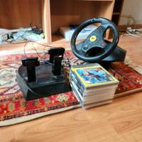 lotto giochi ps3 + volante thrustmaster ferrari gt