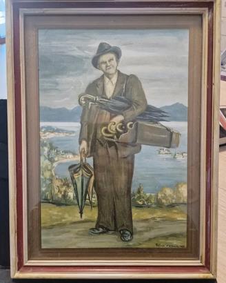 Il quadro è comunemente noto come "L'ombrellaio"