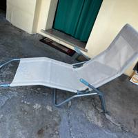 sdraio spiaggia e giardino