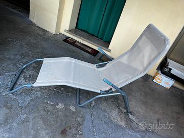 sdraio spiaggia e giardino