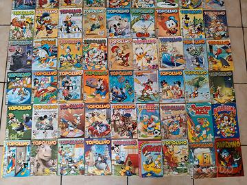 Lotto 68 Fumetti Disney Topolino e Paperino