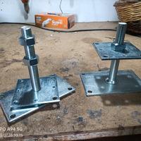 sostegno per palo pergolato regolabile 