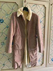 Cappotto finto camoscio