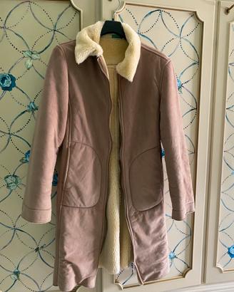Cappotto finto camoscio