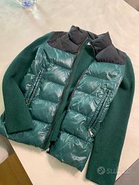 Piumino smanicato gilet maglione moncler xs