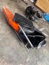 Telaietto e cassa filtro Ktm exc 2000