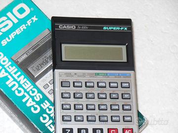 Calcolatrice Casio FX-100V nuova da collezione