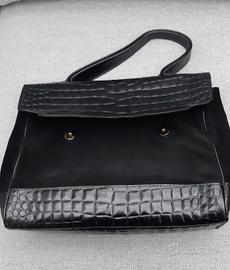 Borsa a mano in pelle scamosciata  Martinelli