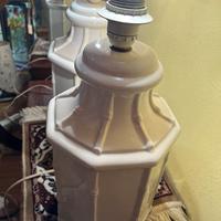 Lampade in ceramica bianca