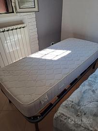 Materasso singolo con rete ortopedica 