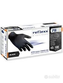 guanti in nitrile taglia M 10 scatole da 100 pz