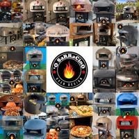 Forno pizza legna o gas per esterno. Alta Qualità 