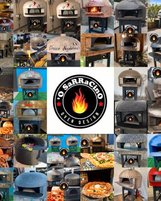 Forno pizza legna o gas per esterno. Alta Qualità 