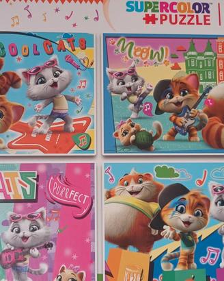 puzzle 44 gatti