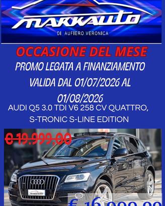 AUDI Q5 3.0 TDI V6 258 CV QUATTRO S-TRON S-LINE ED