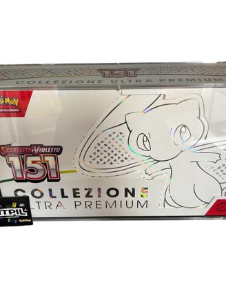 Case teche in acrilico per upc 151 pokemon