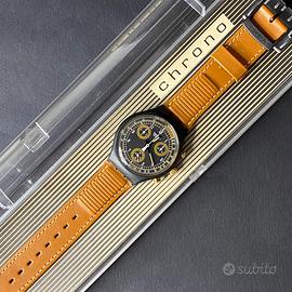 Swatch Chrono SCB104 "Sand Storm" 1990 Nos
