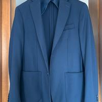 Giacca sfoderata navy marchio Angelico
