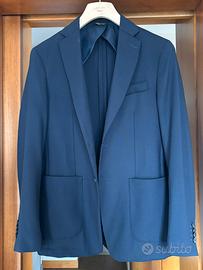 Giacca sfoderata navy marchio Angelico