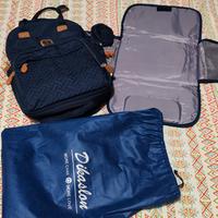 Borsa zaino passeggino carrozzina + fasciatoio 