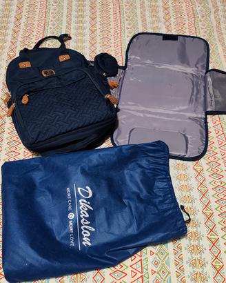 Borsa zaino passeggino carrozzina + fasciatoio