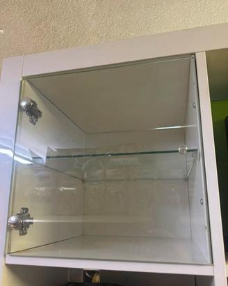 Struttura con anta in ventro kallax ikea