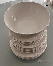 Servizio piatti ceramica Comtesse craquelé x 6 ps
