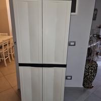 armadietto in resina 