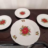 Servizio piatti in porcellana – 4 pezzi