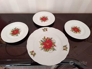 Servizio piatti in porcellana – 4 pezzi