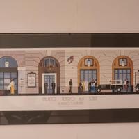 Coppia stampe Milano – Alfredo Pieramati 1991