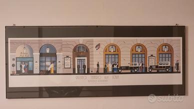 Coppia stampe Milano – Alfredo Pieramati 1991