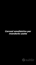 Smallatrice per mandorle