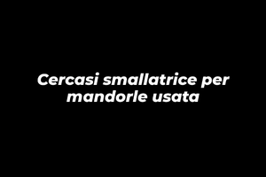 Smallatrice per mandorle