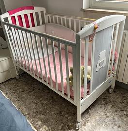 Lettino Pali neonato con sbarre