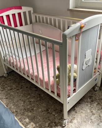 Lettino Pali neonato con sbarre