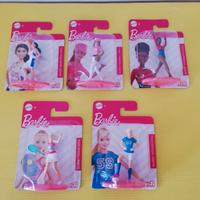 5 BARBIE MICRO COLLEZIONE - SPORT - MATTEL