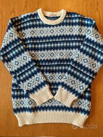 Maglioni vintage lana uomo L 