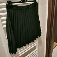 Gonna nera a pieghe xs Only 