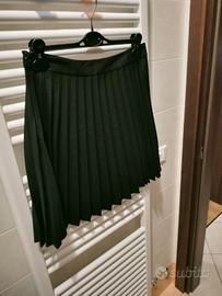 Gonna nera a pieghe xs Only 