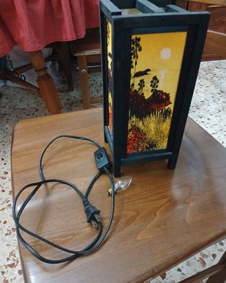 Lampada Giapponese in legno Restauro/fai da te