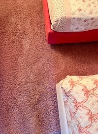 Tappeto Rosa per camera