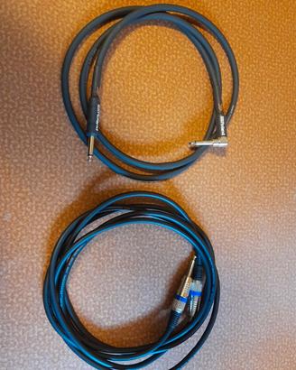 Cavi elettrici per chitarra