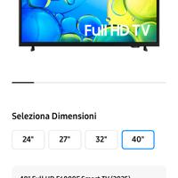 Samsung Smart TV FULL HD 40”