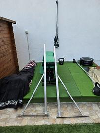 Staffe da palestra per corde e anelli in acciao