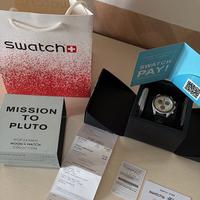 Omega X Swatch Mission on pluto Nuovo