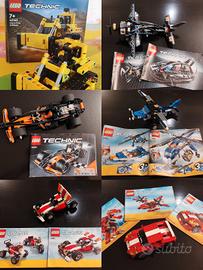 6 set LEGO TECHNIC e CREATOR 
