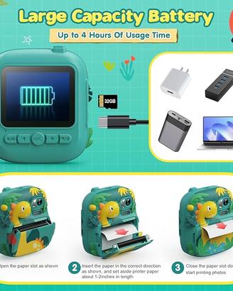 Macchina Fotografica Bambini Istantanea (B2)