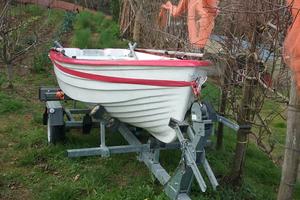 Barca carrello e motore